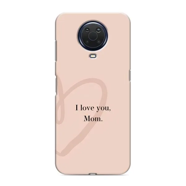 Чехол с принтом «Сердце маме» для Nokia G20