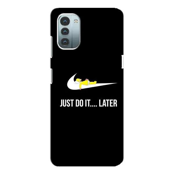 Чехол с принтом «Гомер Later» для Nokia G21