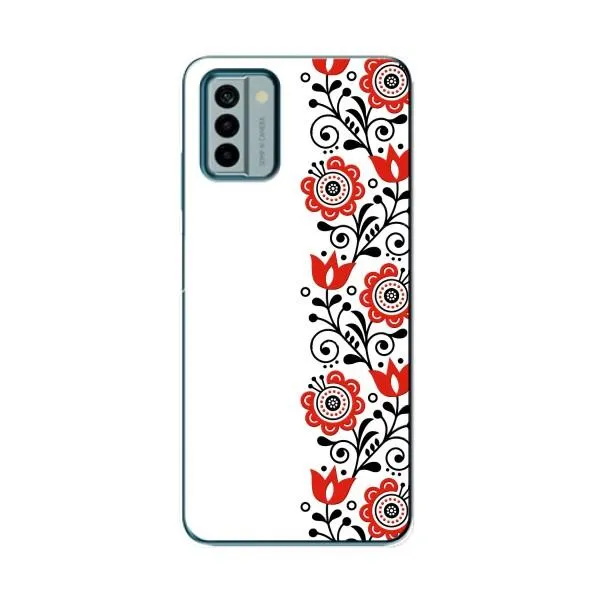 Чехол с принтом «Яркая вишиванка» для Nokia G22