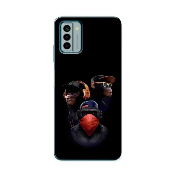 Чехол с принтом «Три обезьяны» для Nokia G22 Чехол с принтом «Три обезьяны» для Nokia G22