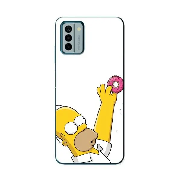 Чехол с принтом «Гомер с пончиком» для Nokia G22