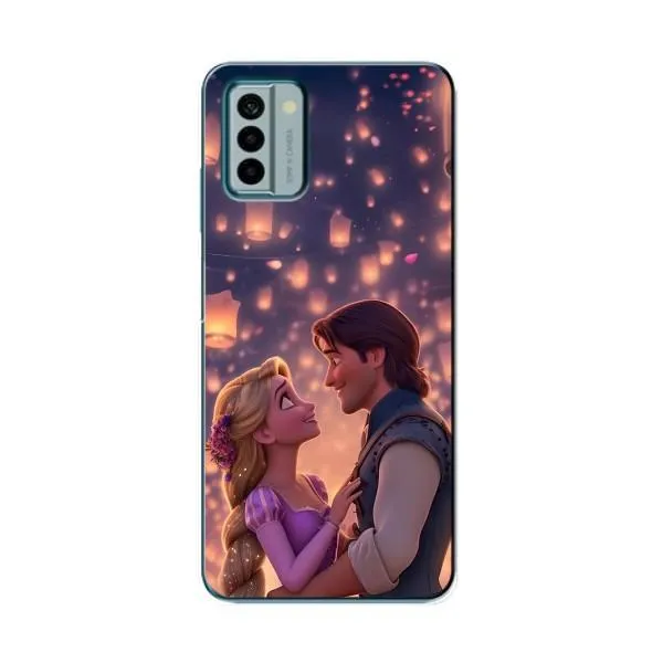 Чехол с принтом «Принцесса и принц» для Nokia G22 Чехол с принтом «Принцесса и принц» для Nokia G22