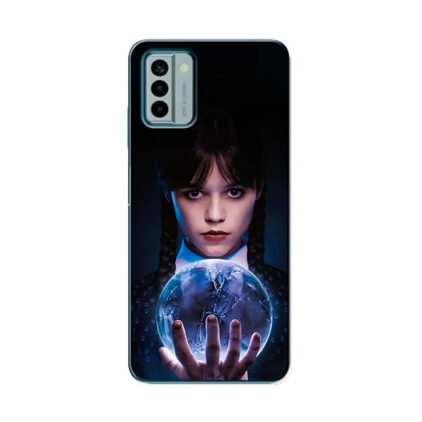Чехол с принтом «Магическая сфера Уэнздей» для Nokia G22 Чехол с принтом «Магическая сфера Уэнздей» для Nokia G22