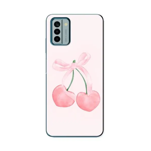 Чехол с принтом «Розовые вишни» для Nokia G22