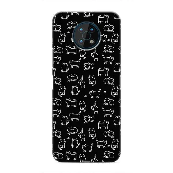 Чехол с принтом «Меленькие котики» для Nokia G50