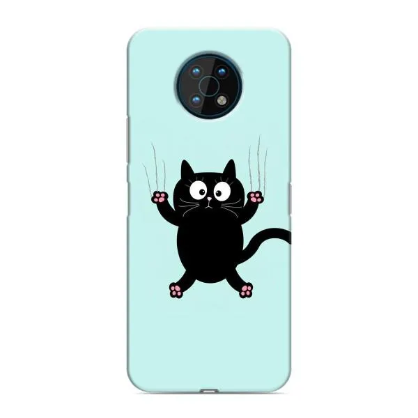Чехол с принтом «Падающий кот» для Nokia G50