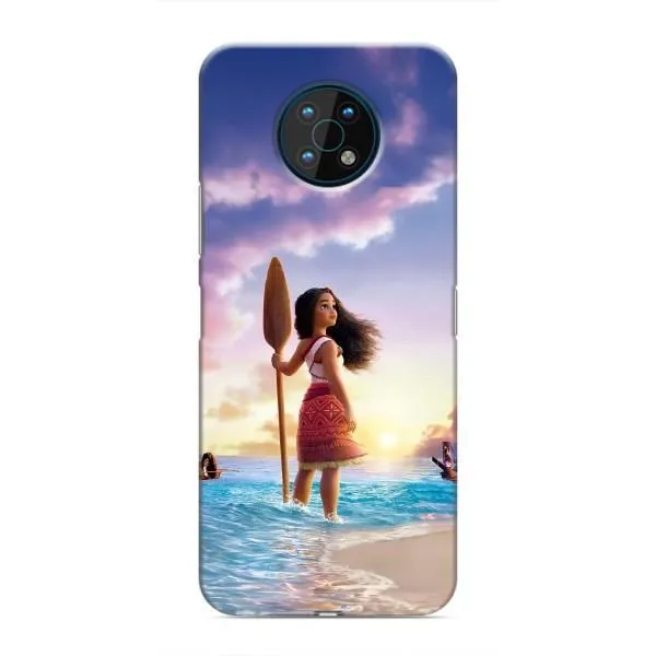 Чехол с принтом «Моана с веслом» для Nokia G50