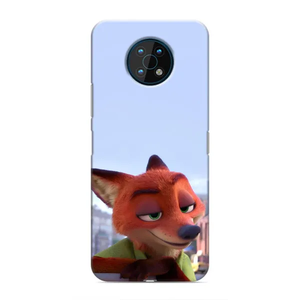 Чехол с принтом «Лис Ник» для Nokia G50
