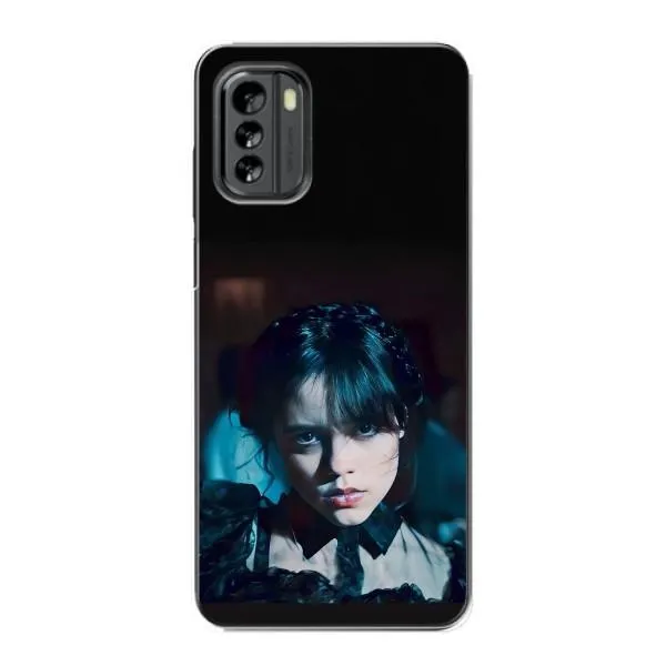 Чехол с принтом «взгляд Уэнздей» для Nokia G60