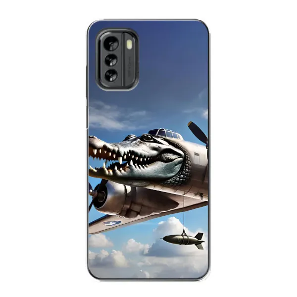 Чехол с принтом «Бомбардиро крокодило» для Nokia G60 Чехол с принтом «Бомбардиро крокодило» для Nokia G60