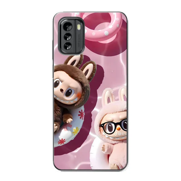 Чехол с принтом «Игрушка Лабубу» для Nokia G60