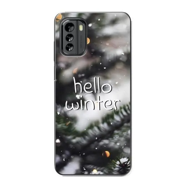Чехол с принтом «Hello winter» для Nokia G60 Чехол с принтом «Hello winter» для Nokia G60