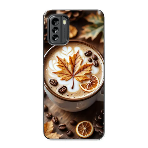 Чехол с принтом «Пряный кофе» для Nokia G60 Чехол с принтом «Пряный кофе» для Nokia G60