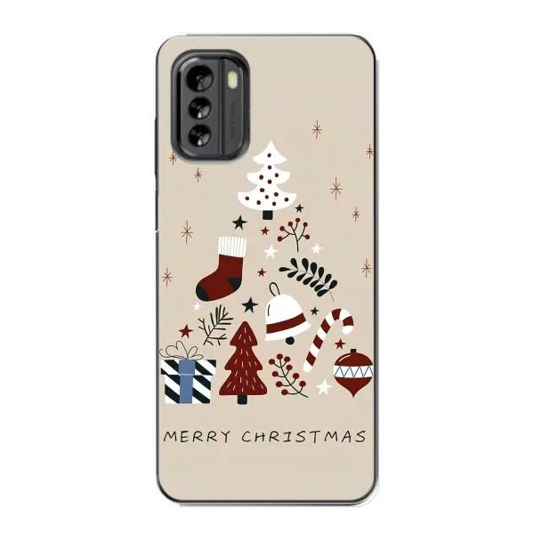 Чехол с принтом «Merry Christmas» для Nokia G60 Чехол с принтом «Merry Christmas» для Nokia G60