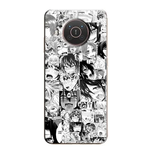 Чехол с принтом «Ahegao manga» для Nokia X10