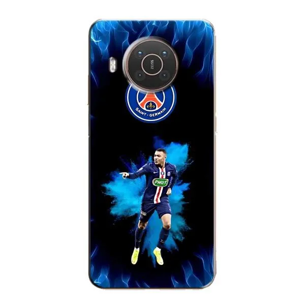 Чохол з принтом «Мбаппе у вогні» для Nokia X10