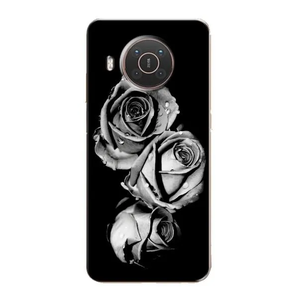 Чехол с принтом «Черная роза» для Nokia X10 Чехол с принтом «Черная роза» для Nokia X10