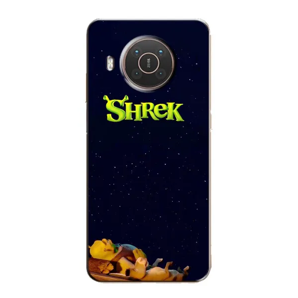 Чехол с принтом «Отдыхающий Шрек» для Nokia X10