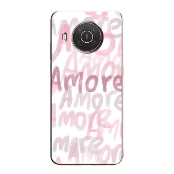Чехол с принтом «Аморе любовь» для Nokia X10