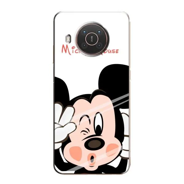 Чехол с принтом «Маус Микки» для Nokia X10 Чехол с принтом «Маус Микки» для Nokia X10