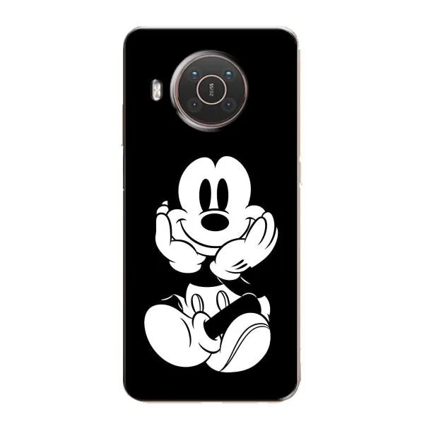Чехол с принтом «Микки на черном» для Nokia X10 Чехол с принтом «Микки на черном» для Nokia X10