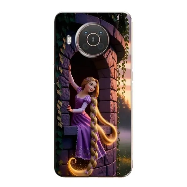 Чехол с принтом «Рапунцель на башне» для Nokia X20 Чехол с принтом «Рапунцель на башне» для Nokia X20
