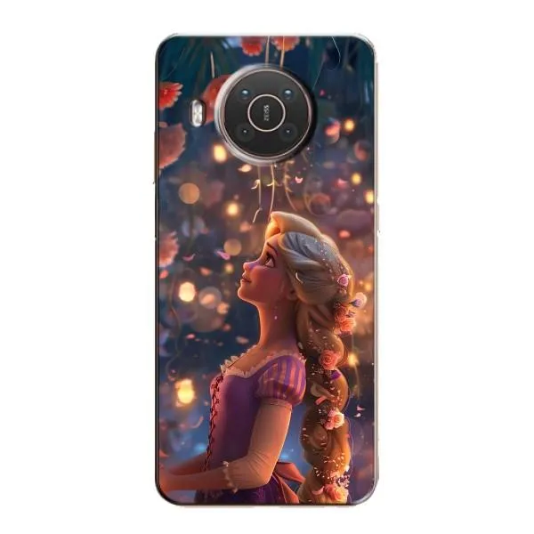 Чехол с принтом «Рапунцель фонарики» для Nokia X20 Чехол с принтом «Рапунцель фонарики» для Nokia X20