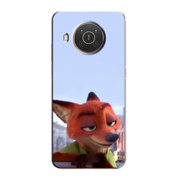 Чехол с принтом «Лис Ник» для Nokia X20 Чехол с принтом «Лис Ник» для Nokia X20
