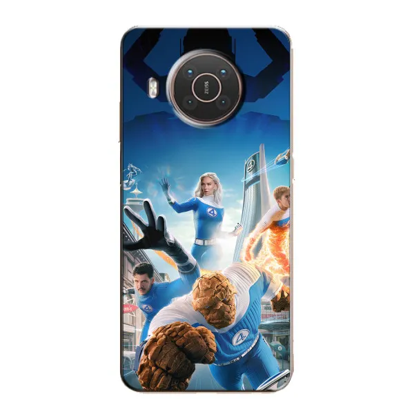 Чехол с принтом «Герои Фантастическая Четверка» для Nokia X20 Чехол с принтом «Герои Фантастическая Четверка» для Nokia X20