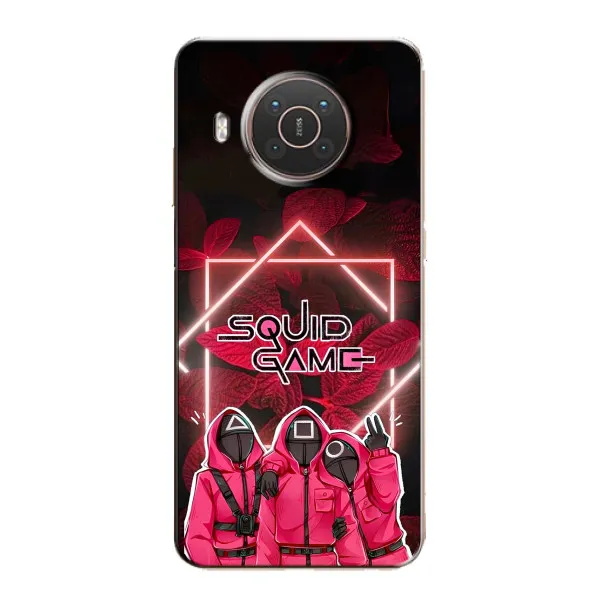 Чехол с принтом «Охранники Игра кальмара» для Nokia X20 Чехол с принтом «Охранники Игра кальмара» для Nokia X20
