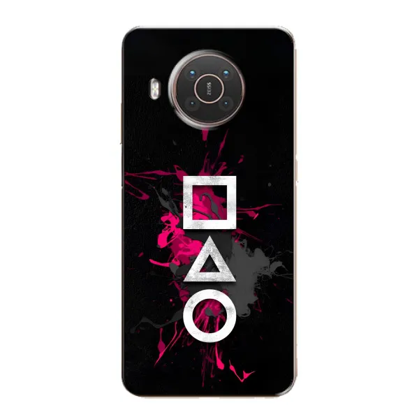 Чехол с принтом «Символы Игра кальмара» для Nokia X20 Чехол с принтом «Символы Игра кальмара» для Nokia X20