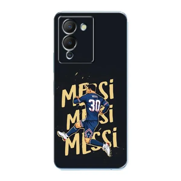 Чохол з принтом «Messi ПСЖ» для Infinix Note 12 (G96)