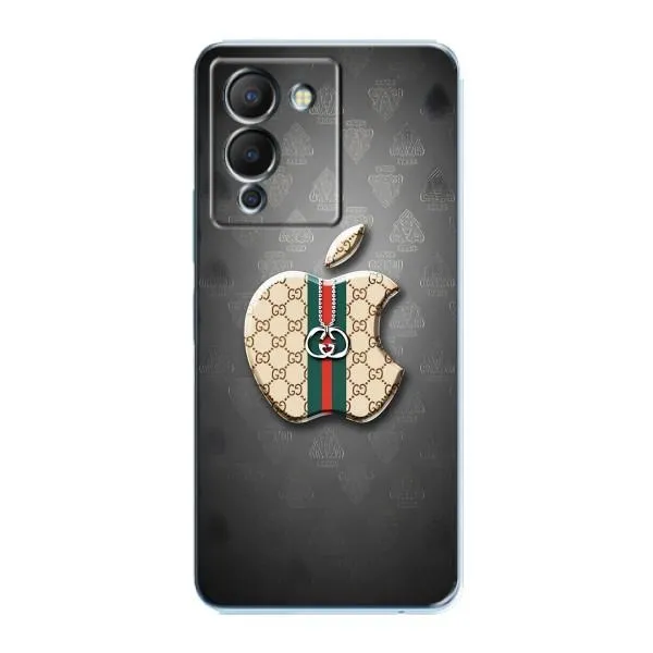 Чехол с принтом «Apple gucci» для Infinix Note 12 (G96)