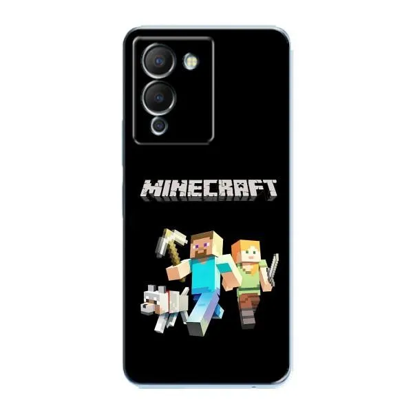 Чехол с принтом «герои Minecraft» для Infinix Note 12 (G96) Чехол с принтом «герои Minecraft» для Infinix Note 12 (G96)