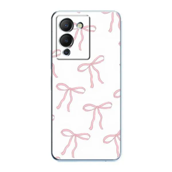 Чехол с принтом «Розовые бантики» для Infinix Note 12 (G96)