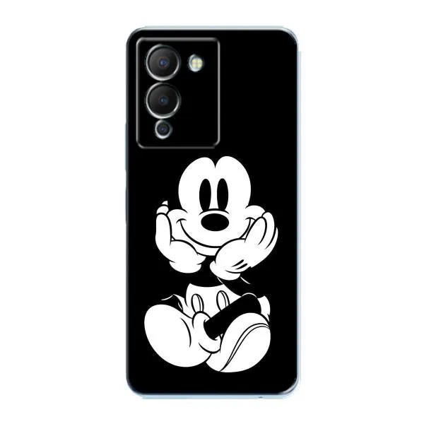 Чехол с принтом «Микки на черном» для Infinix Note 12 (G96)