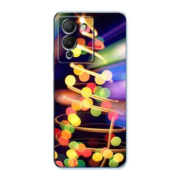 Чехол с принтом «Елка с гирлянд» для Infinix Note 12 (G96) Чехол с принтом «Елка с гирлянд» для Infinix Note 12 (G96)