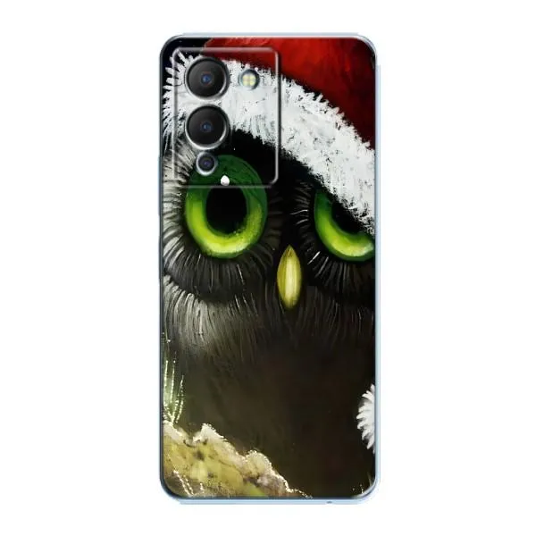 Чехол с принтом «Новогодняя Сова» для Infinix Note 12 (G96) Чехол с принтом «Новогодняя Сова» для Infinix Note 12 (G96)