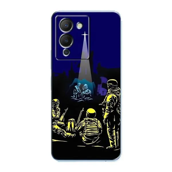 Чехол с принтом «Рождество в Украине» для Infinix Note 12 (G96)