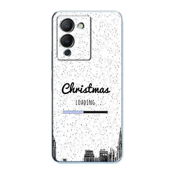 Чехол с принтом «Рождество загружается» для Infinix Note 12 (G96)