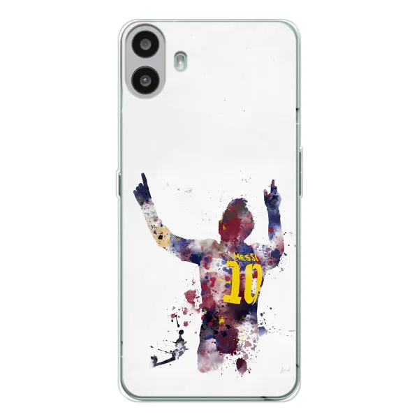 Чехол с принтом «Messi Barca» для Nothing CMF Phone 1