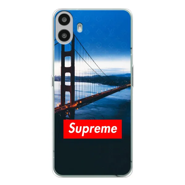 Чехол с принтом «Стиль Supreme» для Nothing CMF Phone 1 Чехол с принтом «Стиль Supreme» для Nothing CMF Phone 1