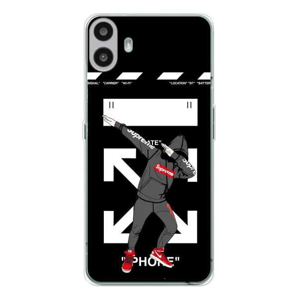 Чехол с принтом «Суприм» для Nothing CMF Phone 1 Чехол с принтом «Суприм» для Nothing CMF Phone 1