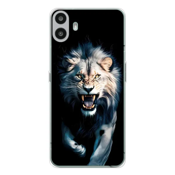 Чехол с принтом «Лев в темноте» для Nothing CMF Phone 1