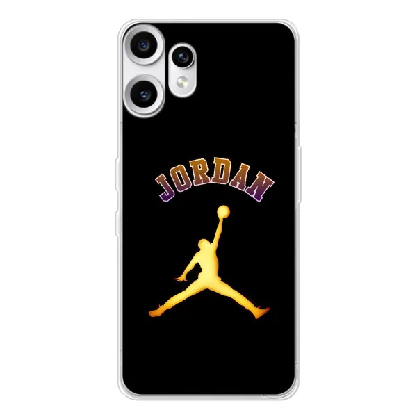 Чехол с принтом «Jordan Gold» для Nothing CMF Phone 2 Pro