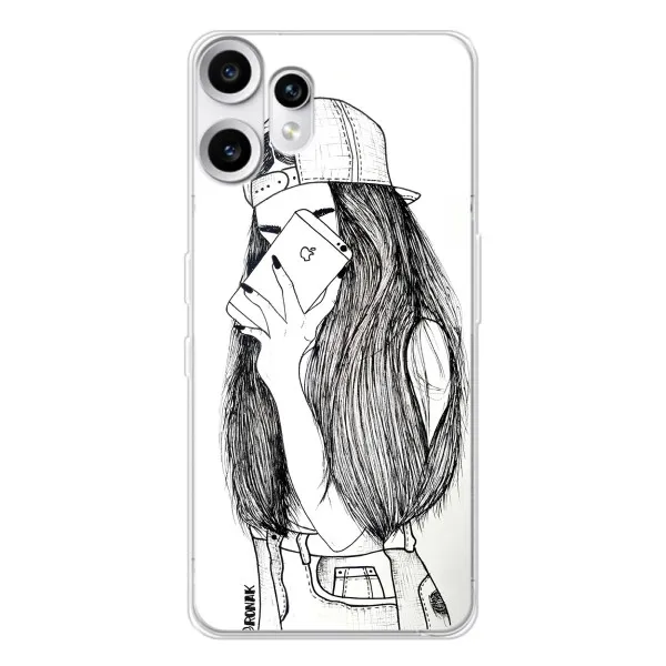 Чехол с принтом «Фото девочки» для Nothing CMF Phone 2 Pro Чехол с принтом «Фото девочки» для Nothing CMF Phone 2 Pro