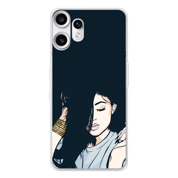 Чехол с принтом «Красивая девочка» для Nothing CMF Phone 2 Pro Чехол с принтом «Красивая девочка» для Nothing CMF Phone 2 Pro