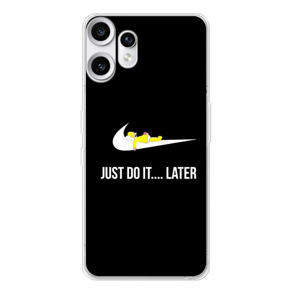 Чехол с принтом «Гомер Later» для Nothing CMF Phone 2 Pro
