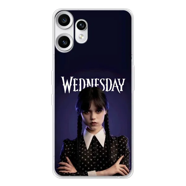 Чехол с принтом «Wednesday» для Nothing CMF Phone 2 Pro