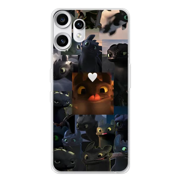 Чехол с принтом «Дракон коллаж» для Nothing CMF Phone 2 Pro Чехол с принтом «Дракон коллаж» для Nothing CMF Phone 2 Pro